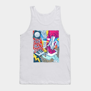 The Lunar Note, by Maximiliano Lopez Barrios Tank Top